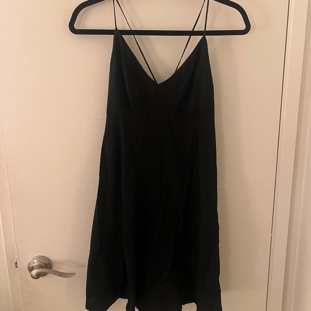 Madewell Black Strappy Dress